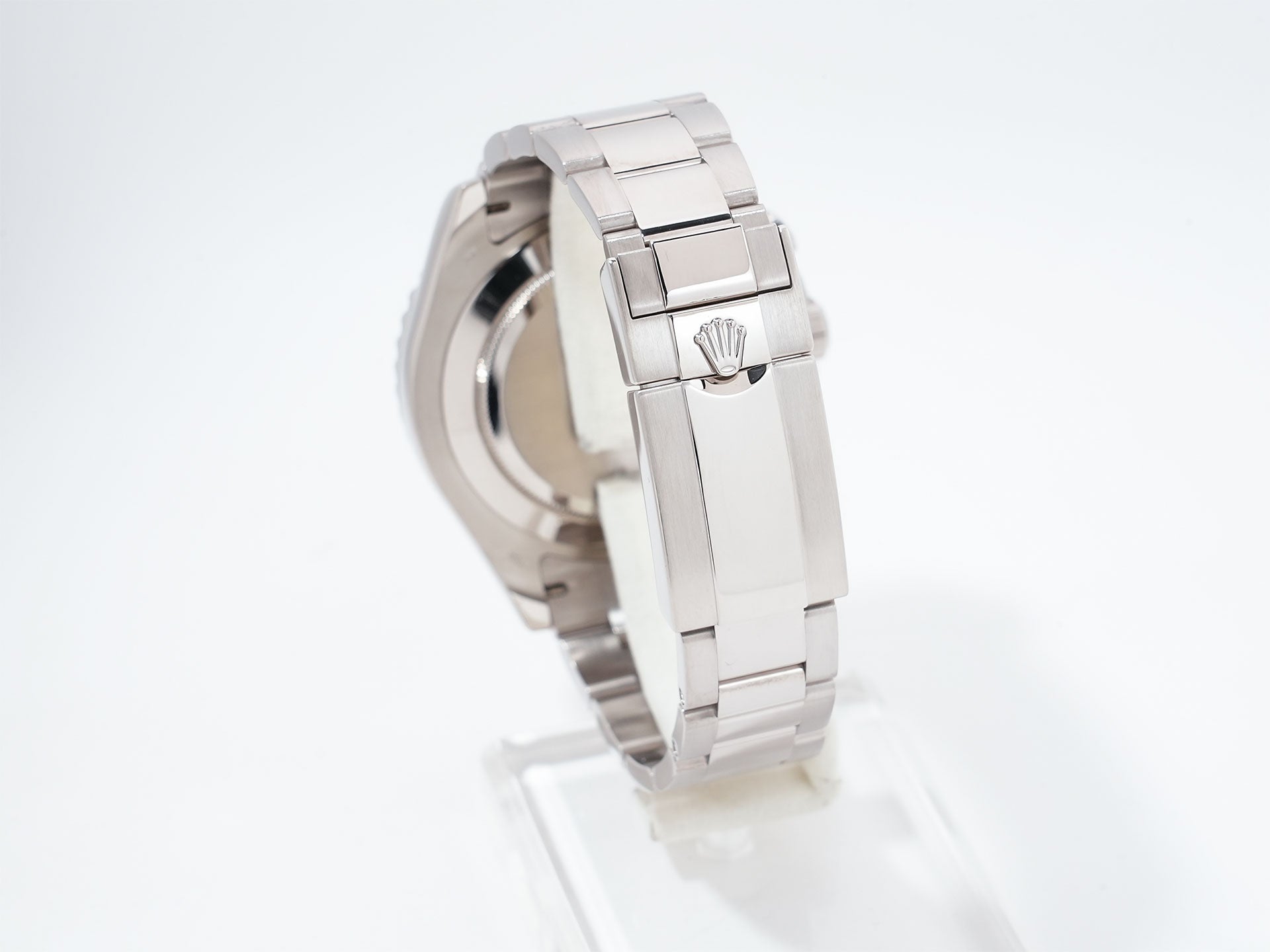 Rolex Yacht-Master II Ref.116689 White Gold White Dial Pre-Owned 73ity78h