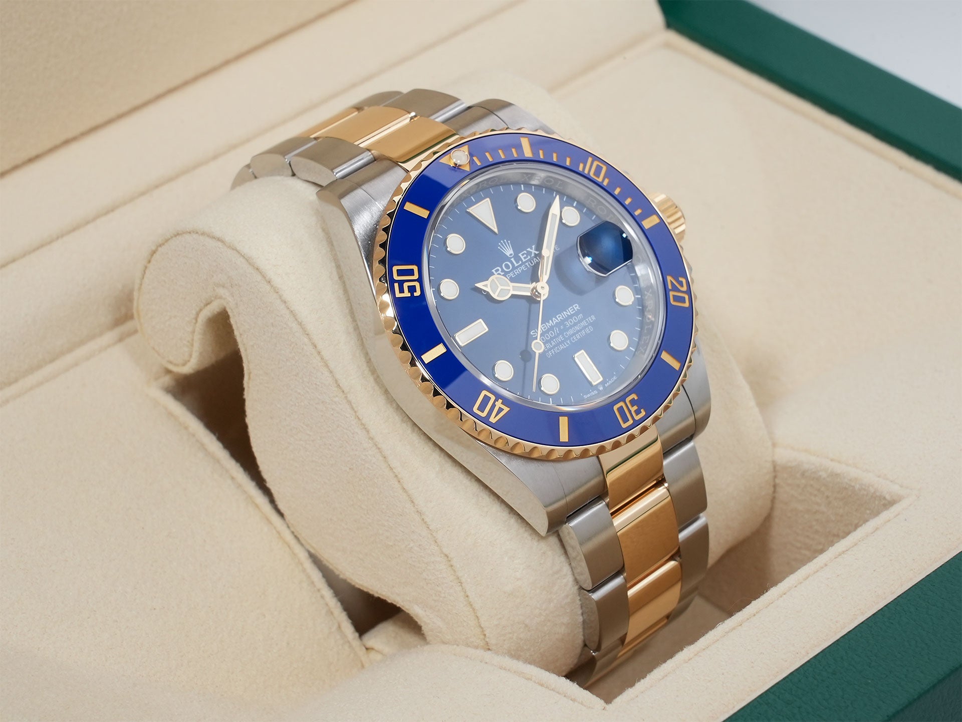 Rolex Submariner Date Ref. 126613LB Stainless Steel/Yellow Gold Blue Dial Pre-owned prs5m4ui