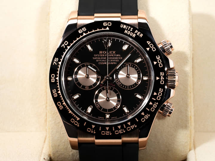 Rolex Daytona Ref. 116515LN Everose Gold Black x Pink Dial A condition 9jbqc5bk
