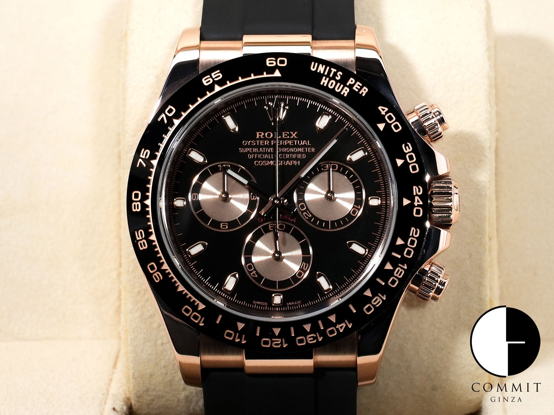 Rolex Daytona Ref. 116515LN Everose Gold Black x Pink Dial A condition 9jbqc5bk