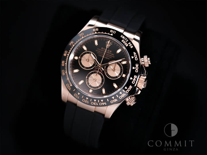 Rolex Daytona Ref. 116515LN Everose Gold Black x Pink Dial A condition 9jbqc5bk
