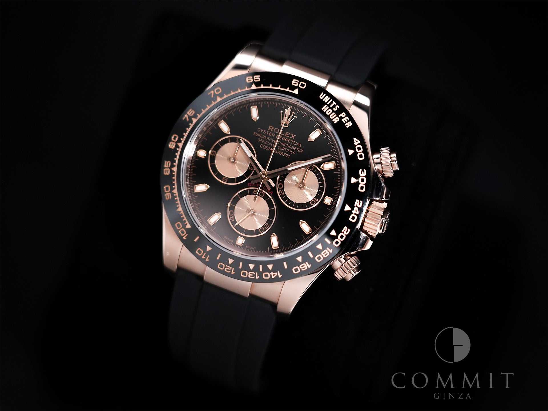Rolex Daytona Ref. 116515LN Everose Gold Black x Pink Dial A condition 9jbqc5bk