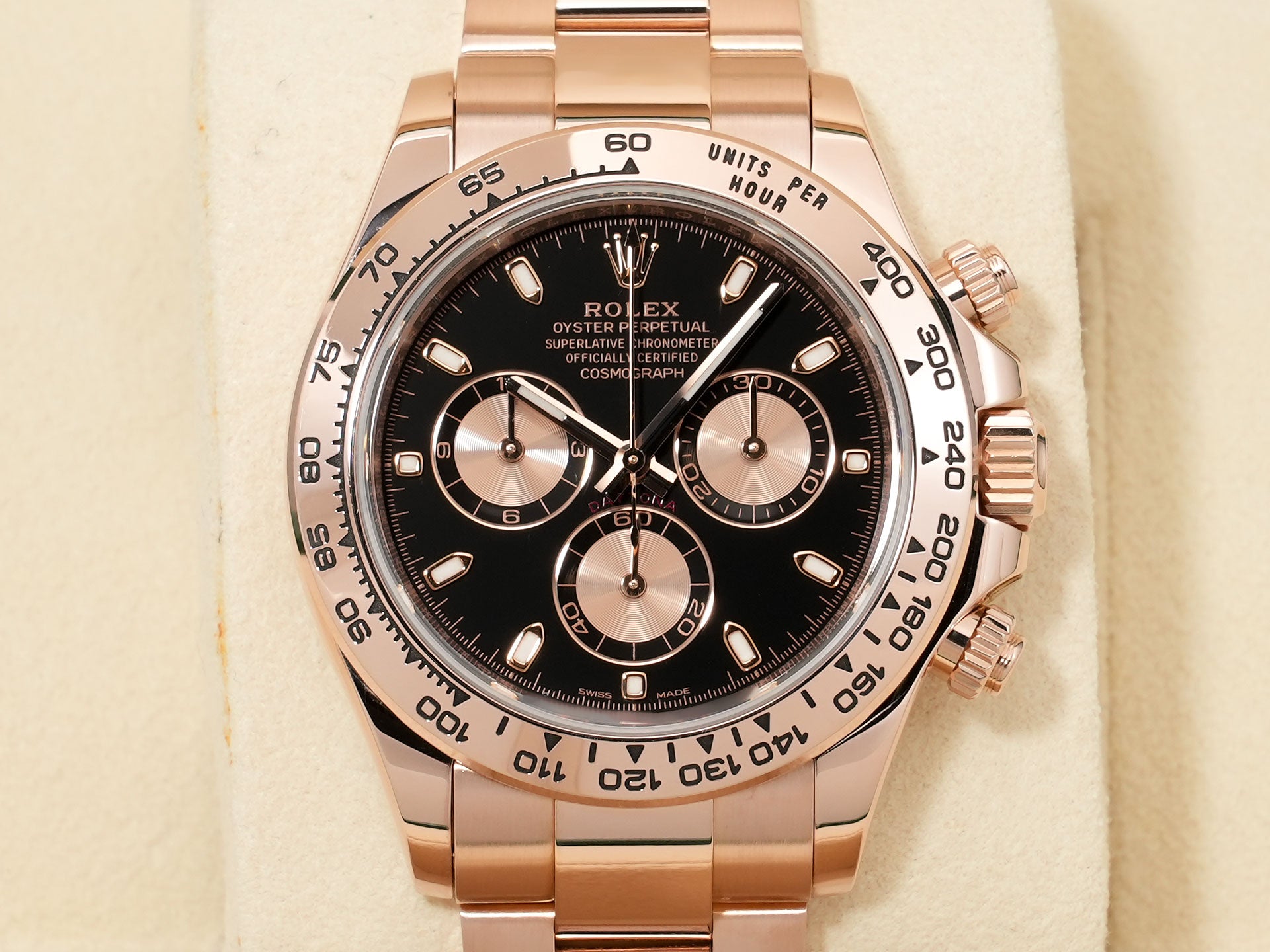 ROLEX Daytona Ref.116505 Everose Gold Black x Pink Dial Excellent Condition 9v5di892