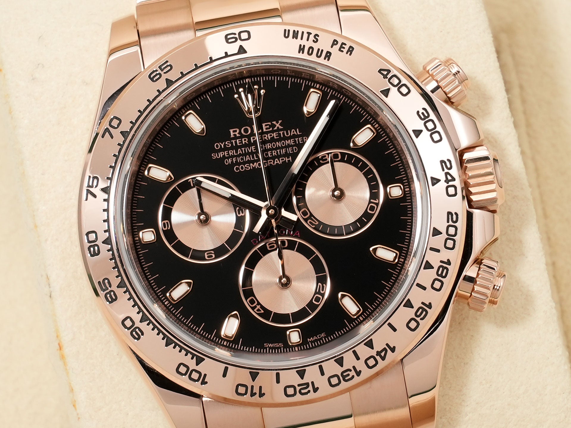 ROLEX Daytona Ref.116505 Everose Gold Black x Pink Dial Excellent Condition 9v5di892