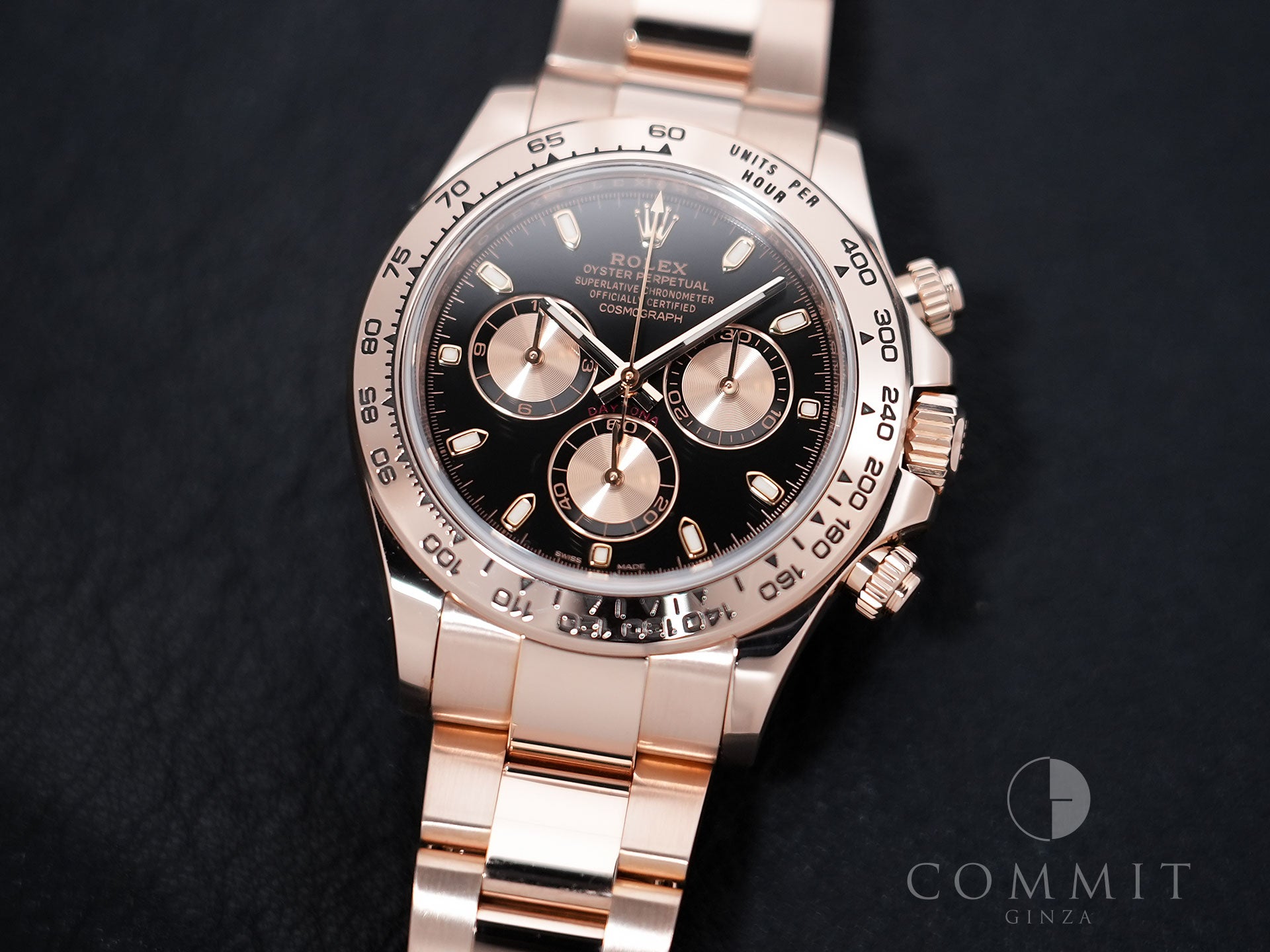 ROLEX Daytona Ref.116505 Everose Gold Black x Pink Dial Excellent Condition 9v5di892