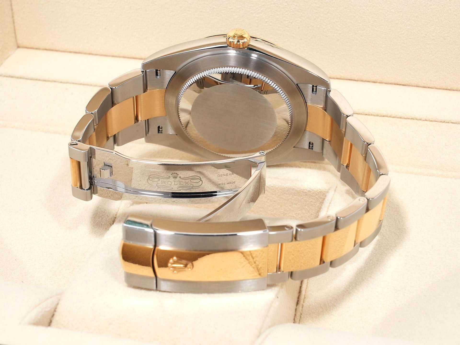 ROLEX Datejust 41 Ref.126333G Stainless Steel/Yellow Gold Bright Black x 8P Diamond Dial Oyster Bracelet Excellent Used Condition p6o5fdqf