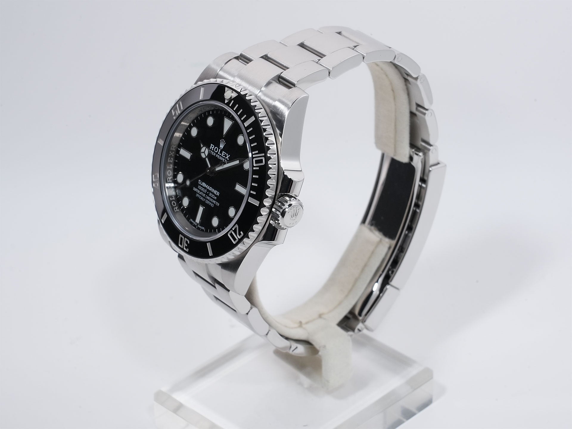Rolex Submariner No-Date Ref. 114060 Stainless Steel Black Dial Excellent Condition m84vzpr8