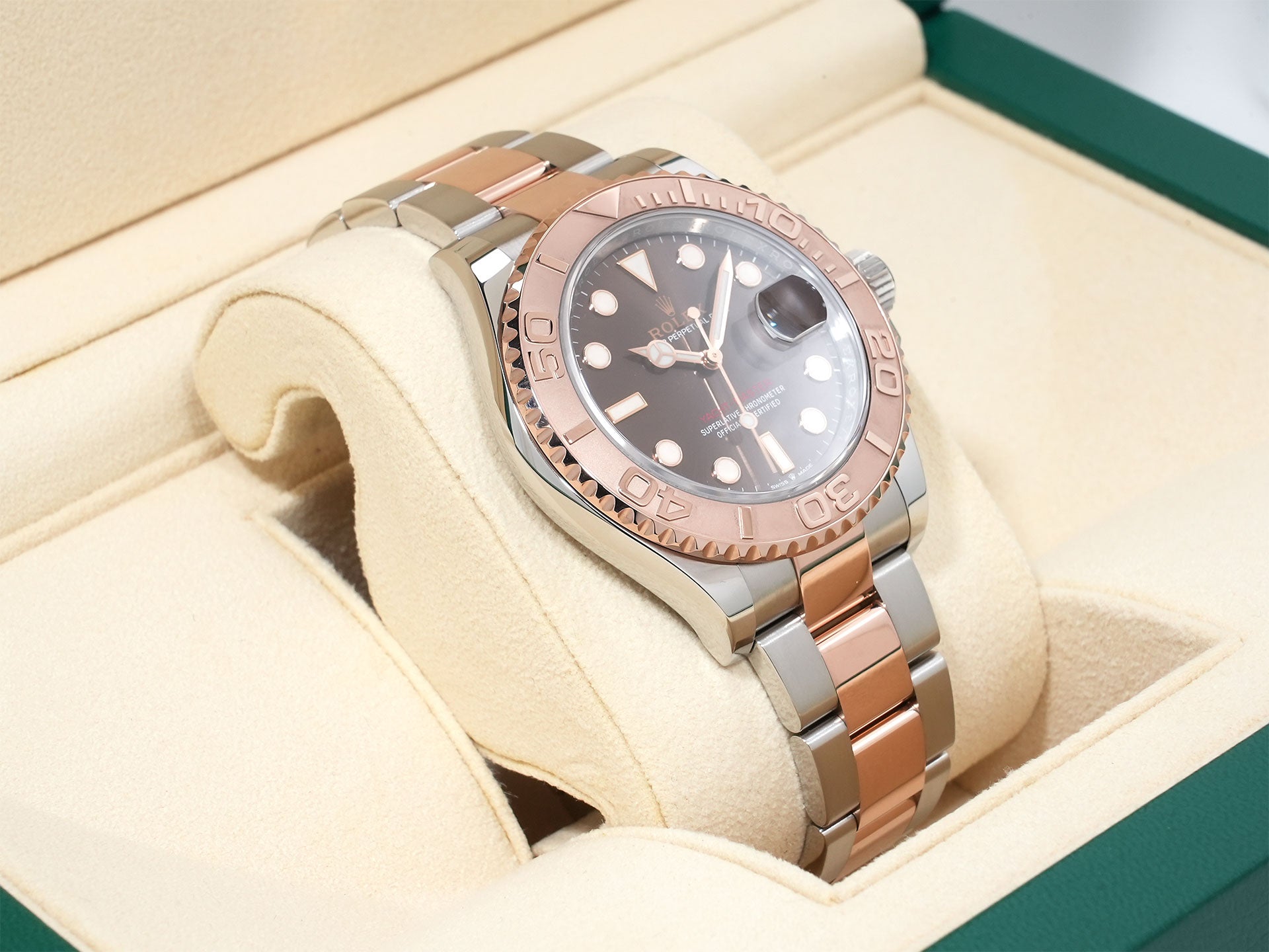 ROLEX Yacht-Master 40 Ref.126621 Stainless Steel/Everose Gold Chocolate Dial Excellent Condition 6ni3ni2v