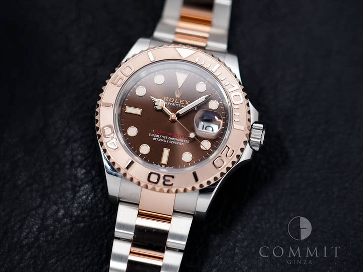ROLEX Yacht-Master 40 Ref.126621 Stainless Steel/Everose Gold Chocolate Dial Excellent Condition 6ni3ni2v