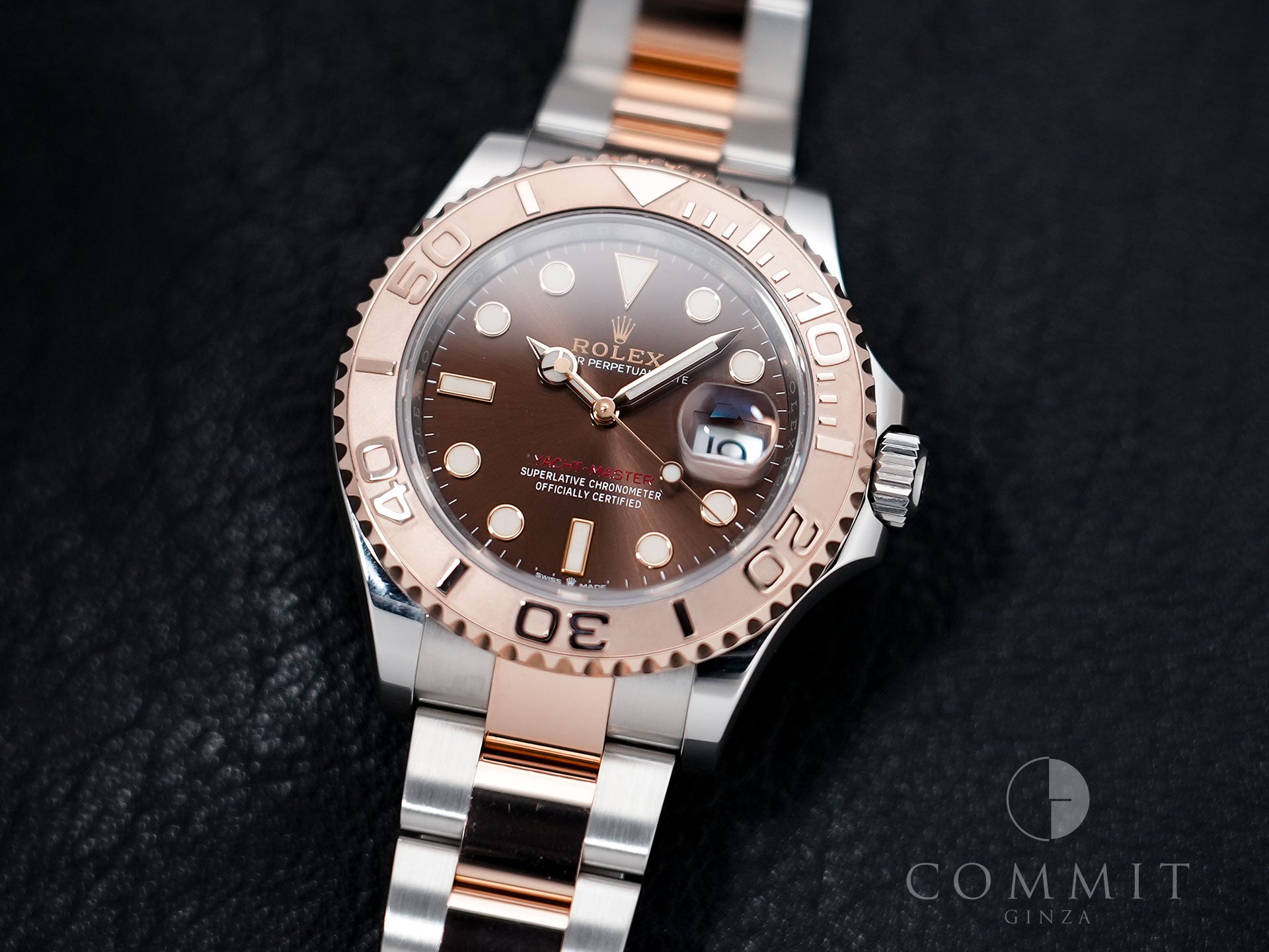 ROLEX Yacht-Master 40 Ref.126621 Stainless Steel/Everose Gold Chocolate Dial Excellent Condition 6ni3ni2v