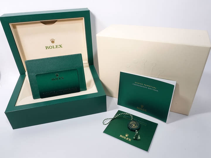 Rolex Daytona Ref. 116519LN White Gold Steel x Black Dial Excellent Condition dstw5rnb