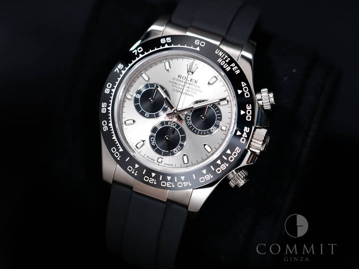 Rolex Daytona Ref. 116519LN White Gold Steel x Black Dial Excellent Condition dstw5rnb