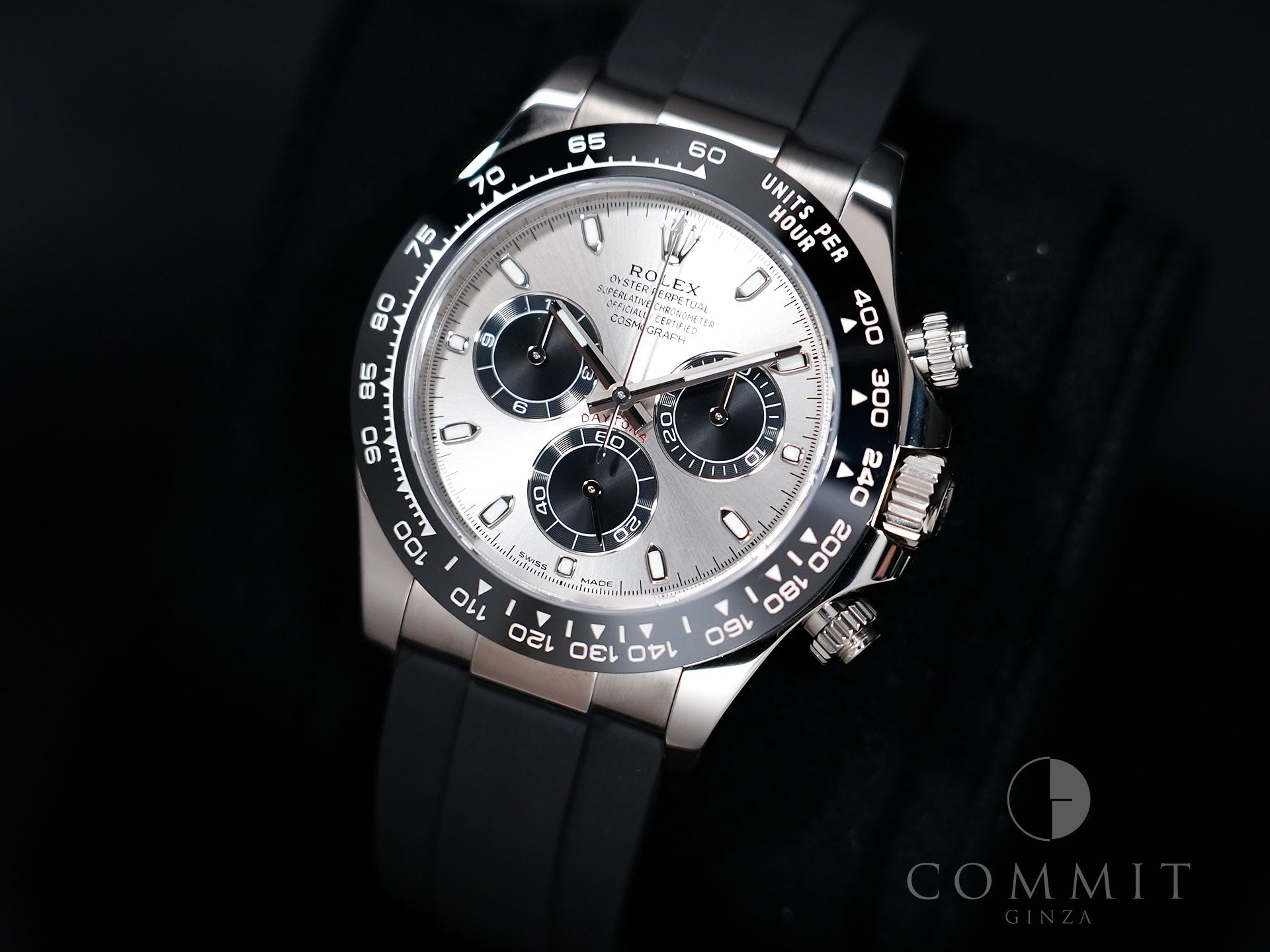 Rolex Daytona Ref. 116519LN White Gold Steel x Black Dial Excellent Condition dstw5rnb