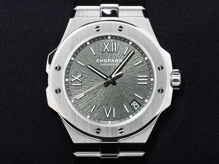 Chopard Alpine Eagle 41 Ref.298600-3014 Stainless Steel Pine Green Dial Excellent Condition zo6mjvbs