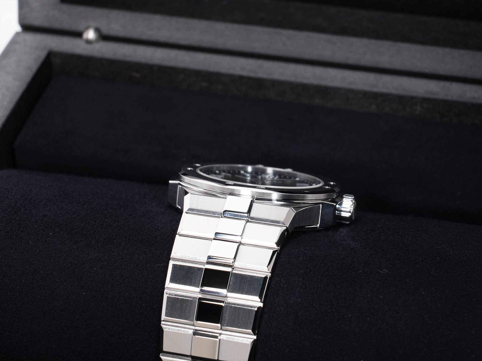 Chopard Alpine Eagle 41 Ref.298600-3014 Stainless Steel Pine Green Dial Excellent Condition zo6mjvbs