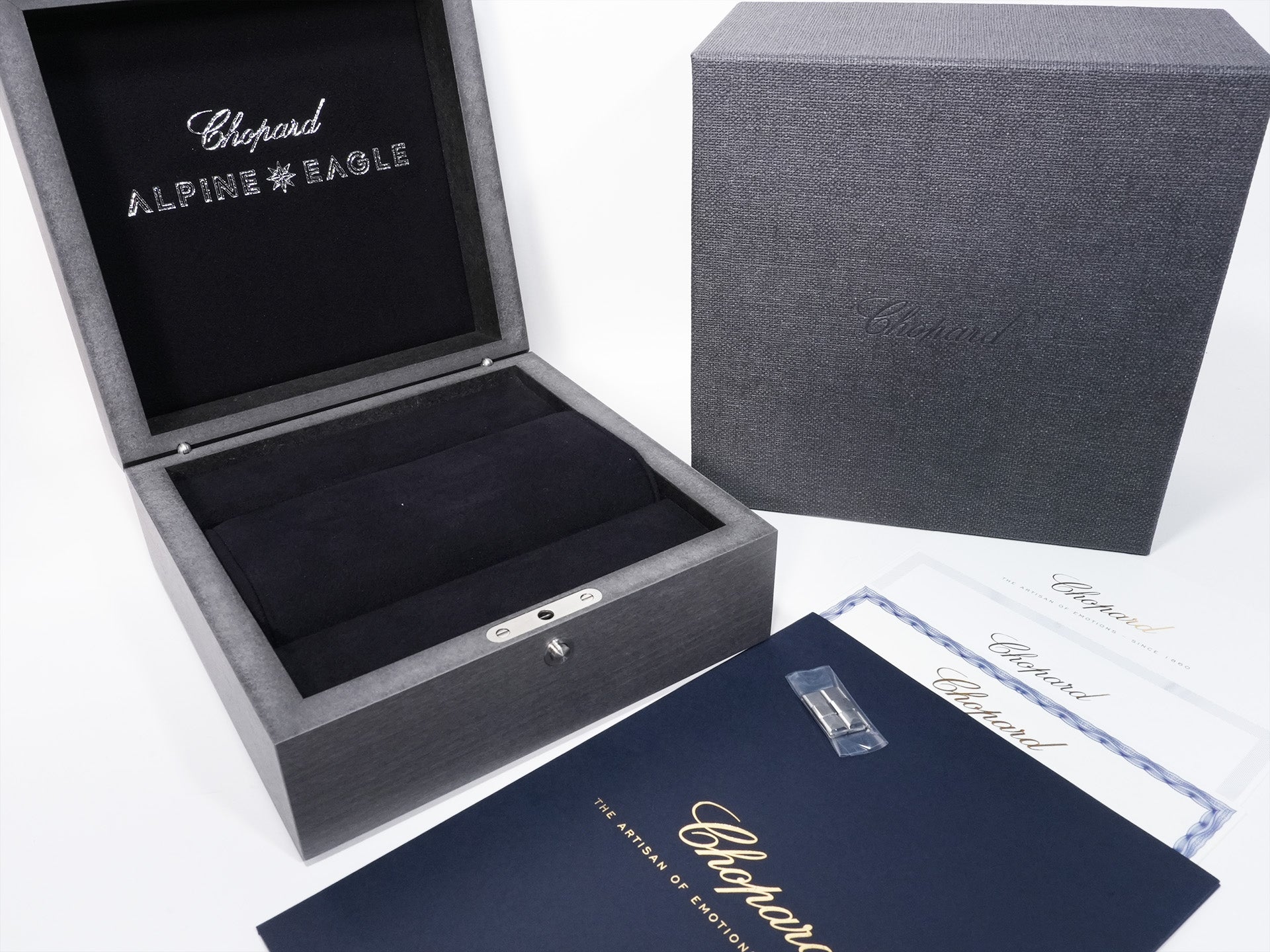 Chopard Alpine Eagle 41 Ref.298600-3014 Stainless Steel Pine Green Dial Excellent Condition zo6mjvbs