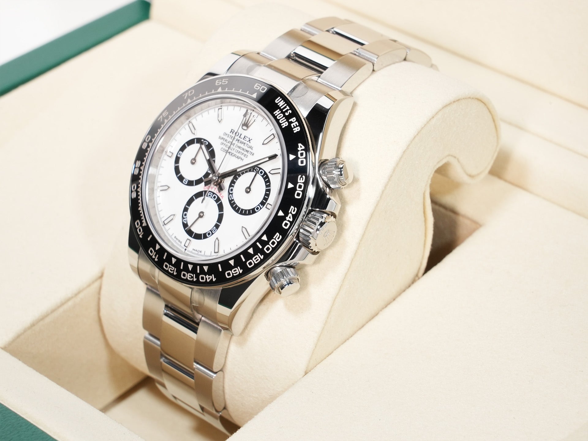 ロレックス デイトナ Ref.126500LN ステンレススチール ホワイト文字盤 美品 44kt5yiq