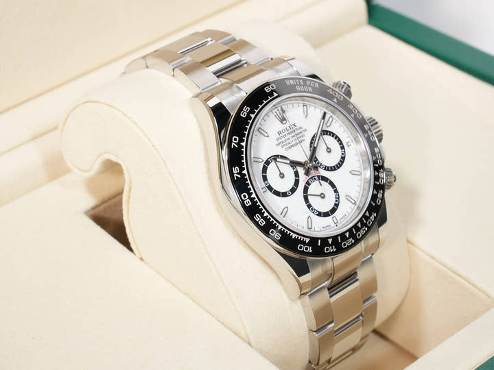 ロレックス デイトナ Ref.126500LN ステンレススチール ホワイト文字盤 美品 44kt5yiq
