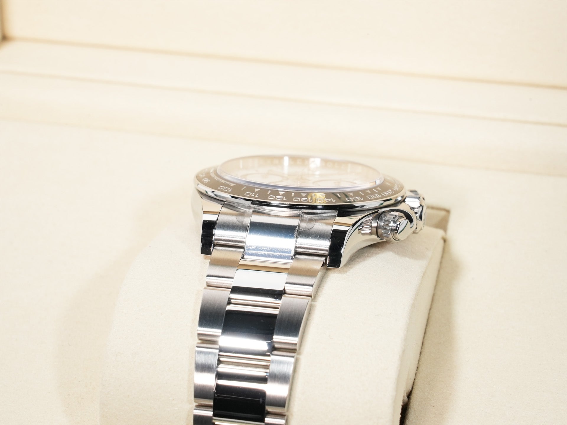 ロレックス デイトナ Ref.126500LN ステンレススチール ホワイト文字盤 美品 44kt5yiq