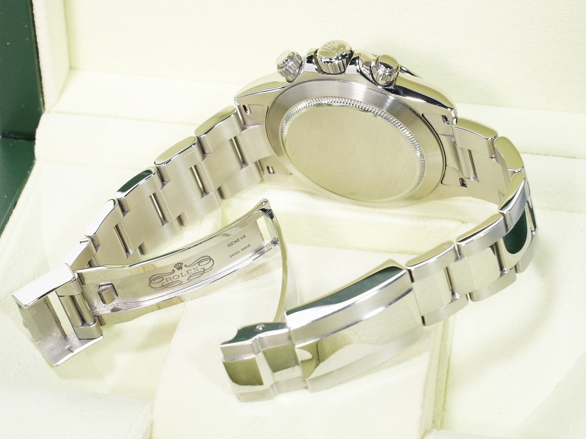 ロレックス デイトナ Ref.116520 ステンレススチール ブラック文字盤 中古 n87j8ibh