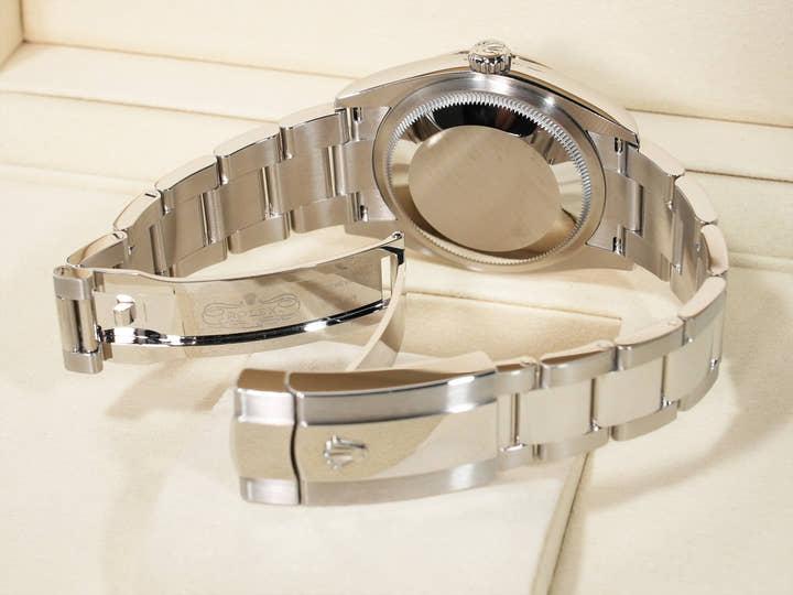 Rolex Datejust 36 Ref. 126234 Stainless Steel/White Gold Slate Roman Dial Oyster Bracelet Unused 47dwr8d7