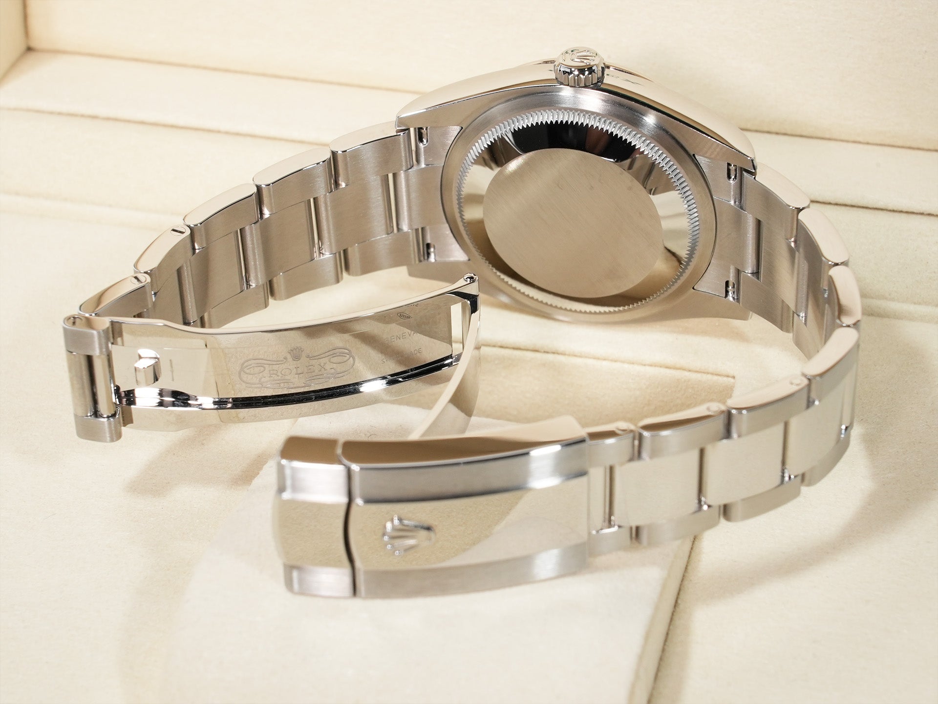 Rolex Datejust 36 Ref. 126234 Stainless Steel/White Gold Slate Roman Dial Oyster Bracelet Unused 47dwr8d7