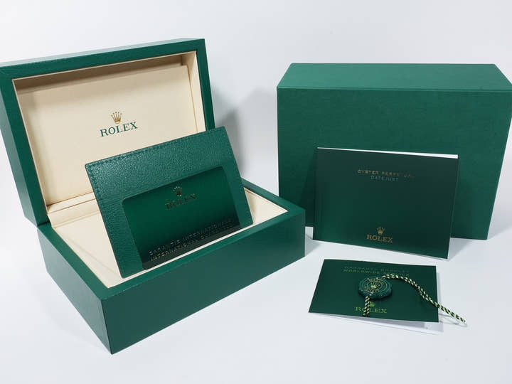 Rolex Datejust 36 Ref. 126234 Stainless Steel/White Gold Slate Roman Dial Oyster Bracelet Unused 47dwr8d7