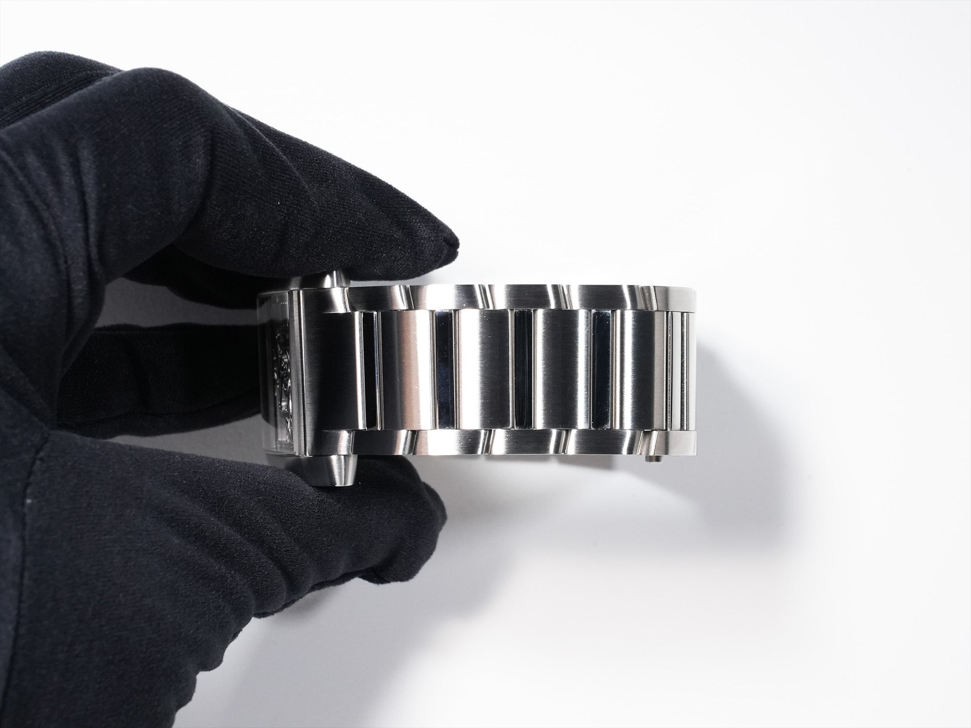 Cartier Tank Française Skeleton Ref. WHTA0025 Stainless Steel Skeleton Dial Excellent Condition idsaj2wn