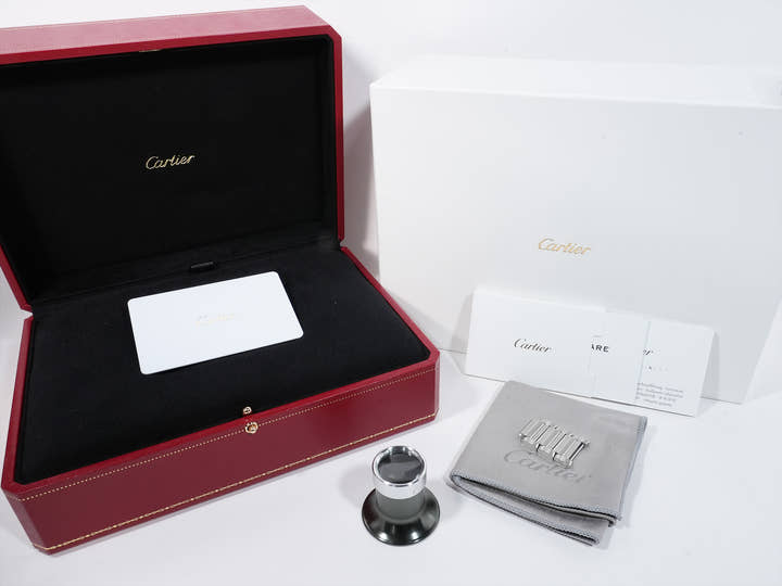 Cartier Tank Française Skeleton Ref. WHTA0025 Stainless Steel Skeleton Dial Excellent Condition idsaj2wn