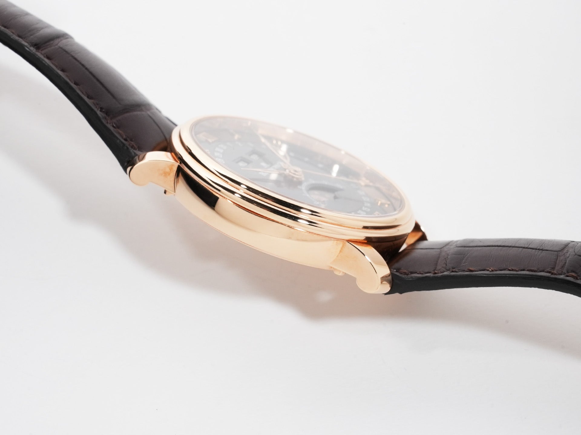Blancpain Villeret Complete Calendar Ref. 6654A-3653-55B Red Gold Green Dial Excellent Condition s2htvhwc