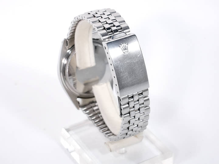Rolex Datejust Ref. 1601 Stainless Steel/White Gold Grey Dial Used qu3cs9vs