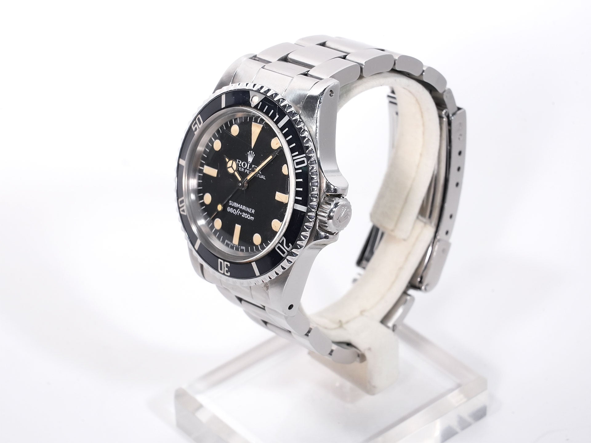 Rolex Submariner Ref. 5513 Stainless Steel Black Dial Used xvctd67e
