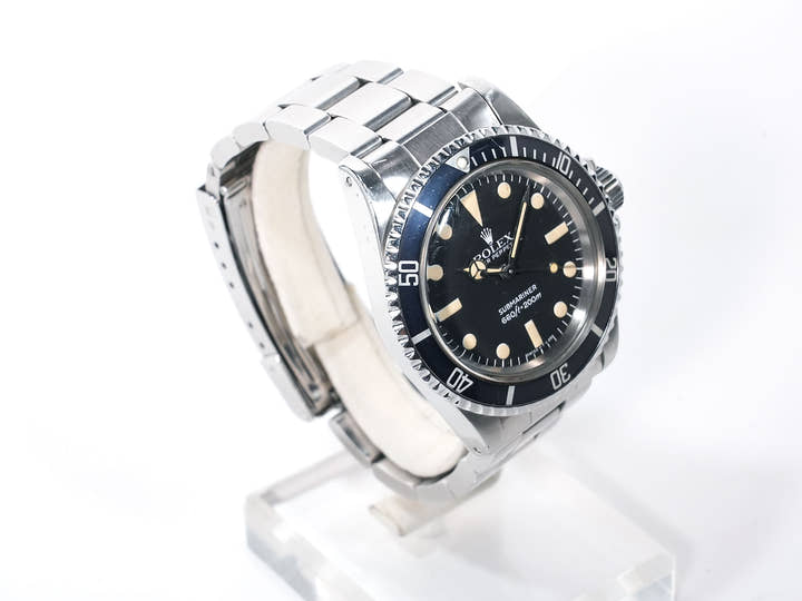 Rolex Submariner Ref. 5513 Stainless Steel Black Dial Used xvctd67e