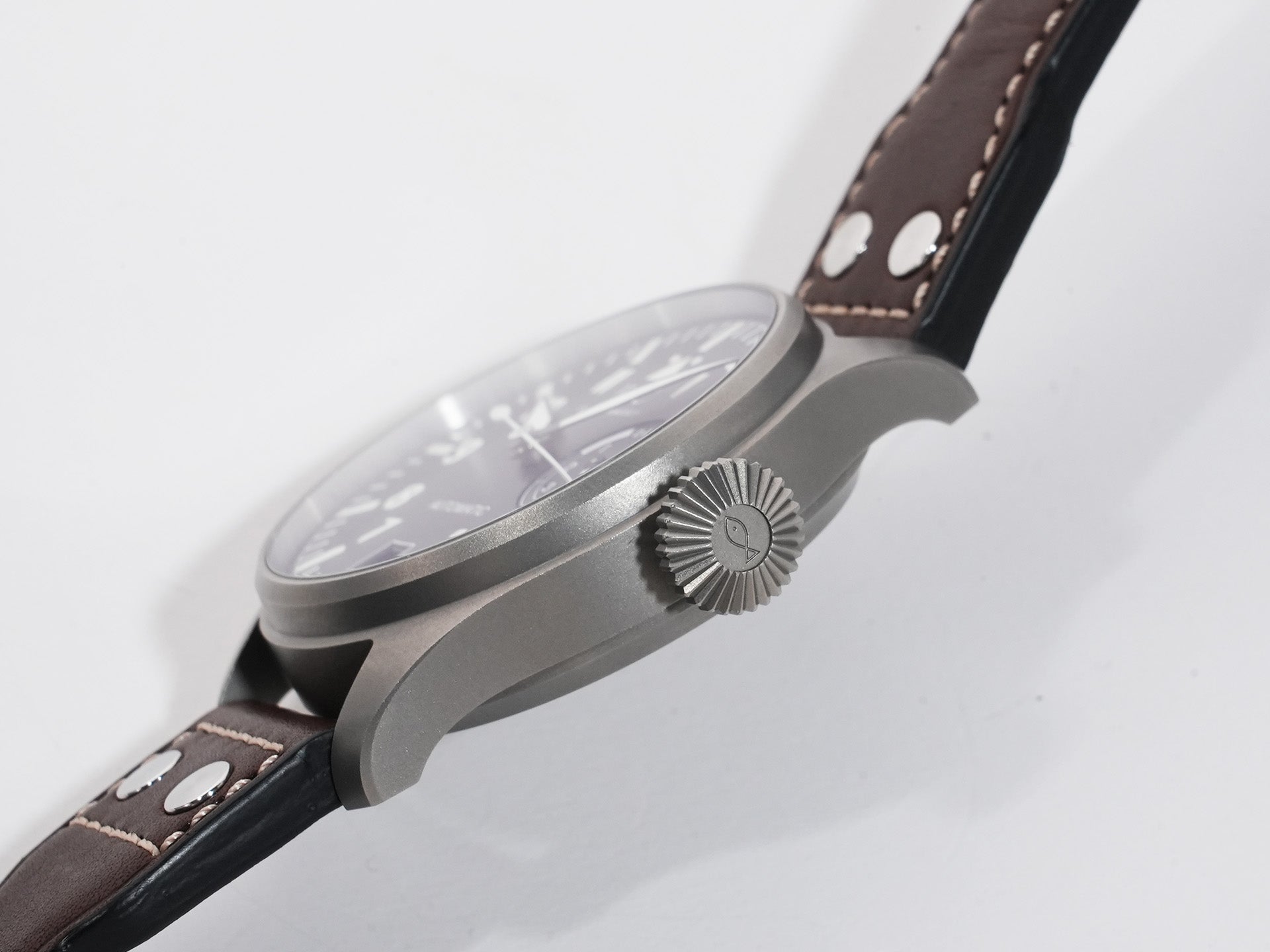 IWC Big Pilot's Watch Tribute to 5002 Safari Ref. IW501007 Titanium Black Dial Used fxcov8wv