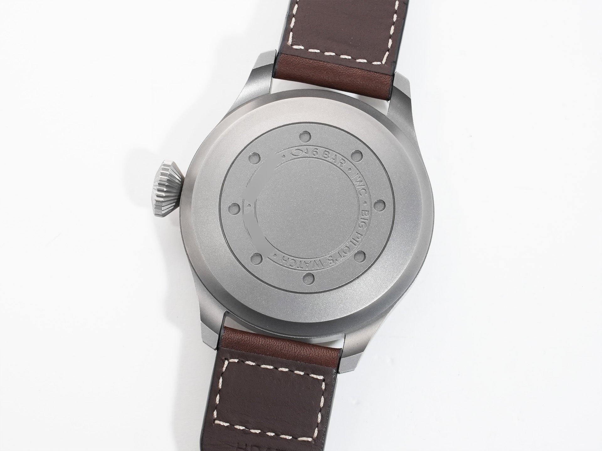 IWC Big Pilot's Watch Tribute to 5002 Safari Ref. IW501007 Titanium Black Dial Used fxcov8wv