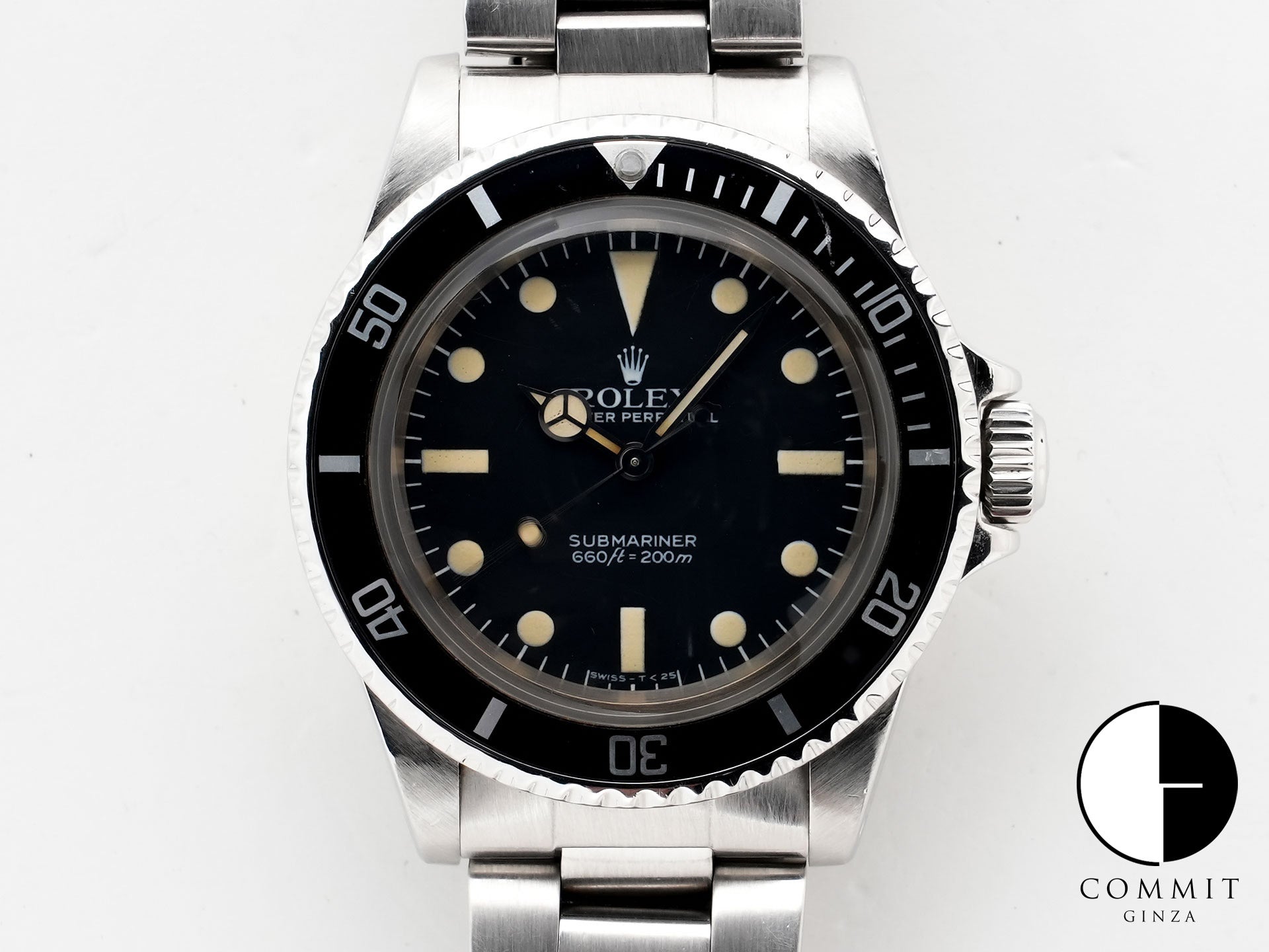 Rolex Submariner Ref. 5513 Stainless Steel Black Dial Used wcsb8vhx
