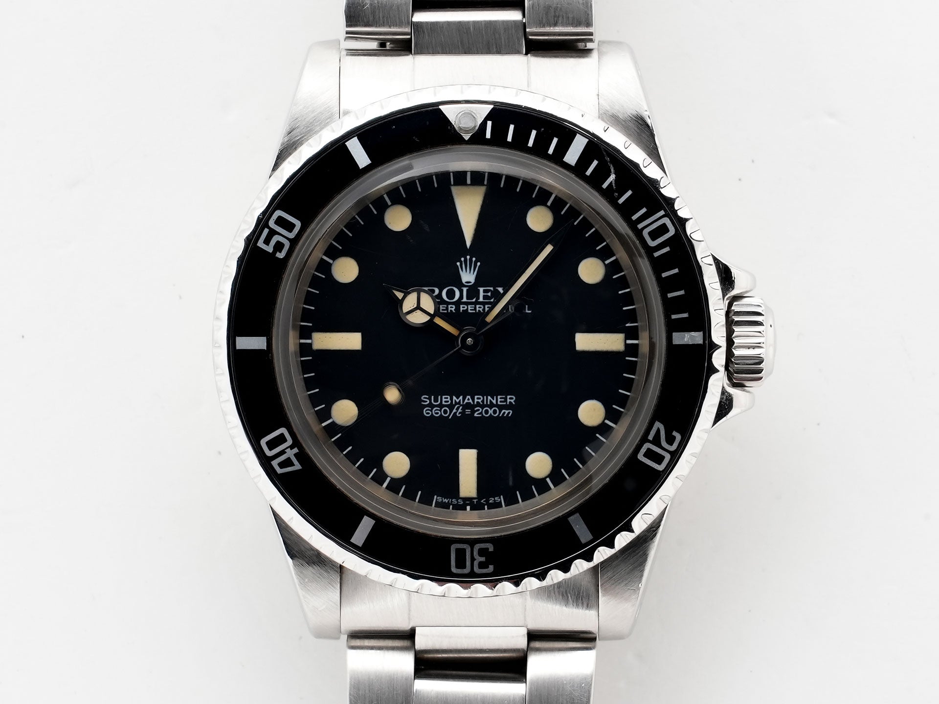 Rolex Submariner Ref. 5513 Stainless Steel Black Dial Used wcsb8vhx