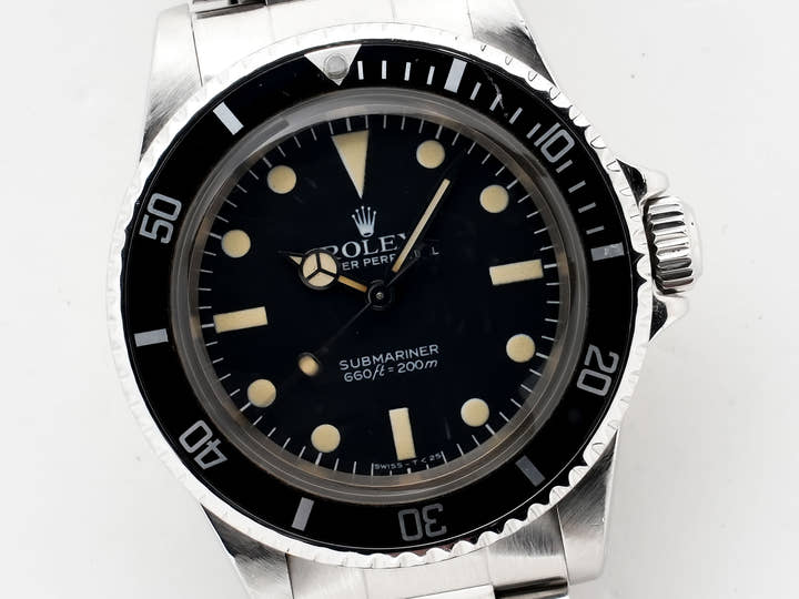 ロレックス サブマリーナー Ref.5513 ステンレススチール ブラック文字盤 中古 wcsb8vhx