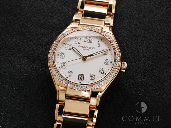 Patek Philippe Twenty-4 Ref. 7300/1200R-010 Rose Gold Silver Dial Pre-owned 6nq49rx7