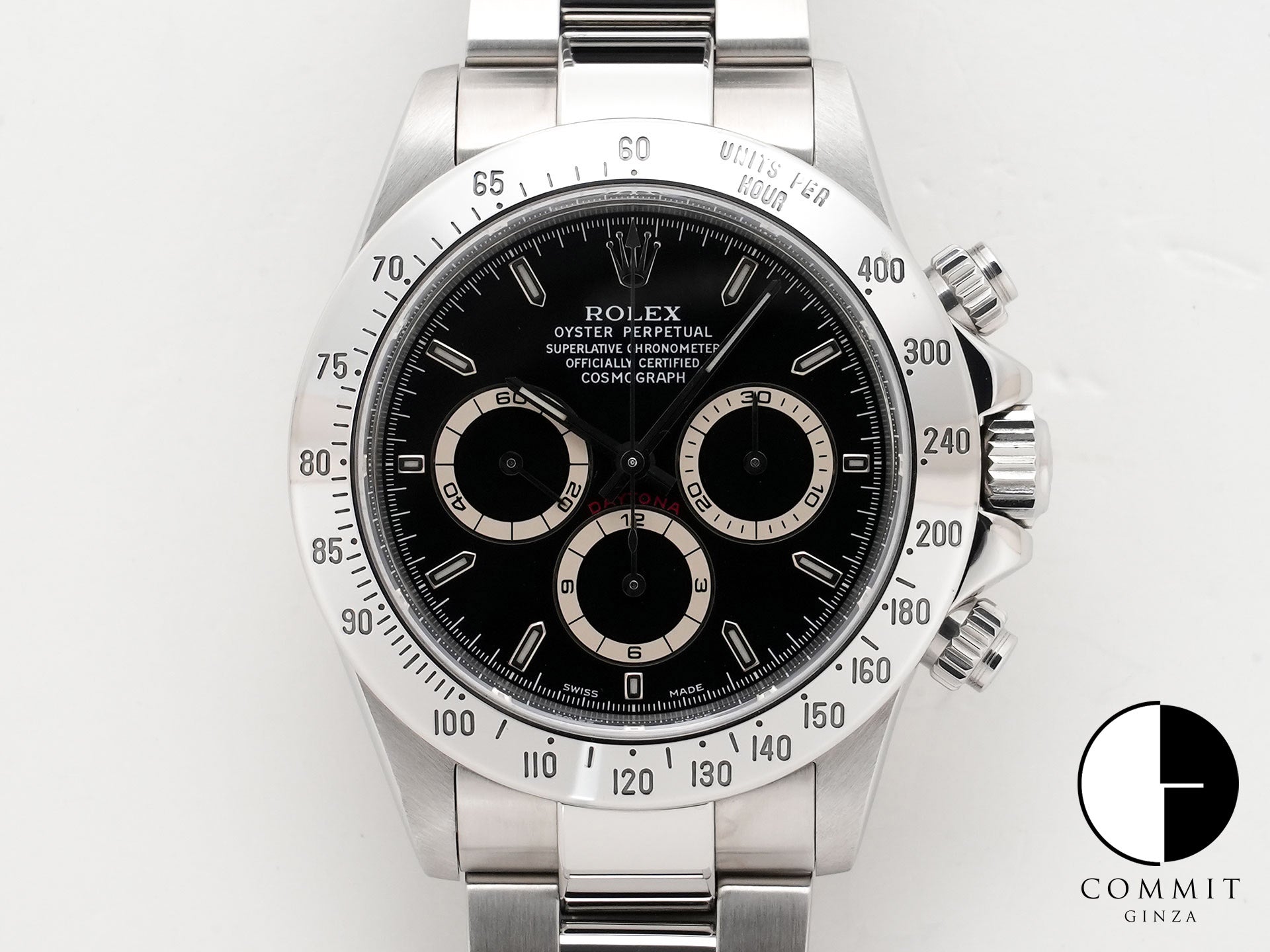 Rolex Daytona El Primero Ref. 16520 Stainless Steel Black Dial Used bp7okcp6
