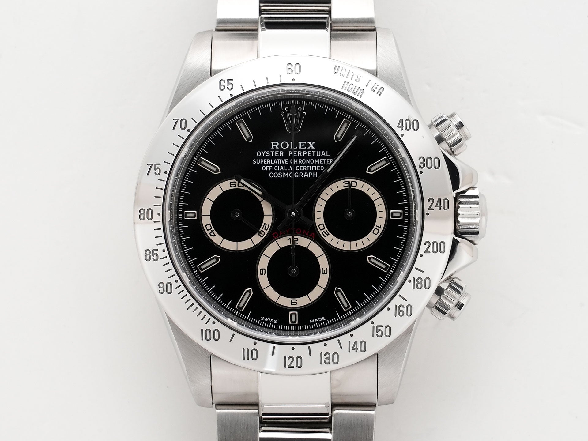Rolex Daytona El Primero Ref. 16520 Stainless Steel Black Dial Used bp7okcp6
