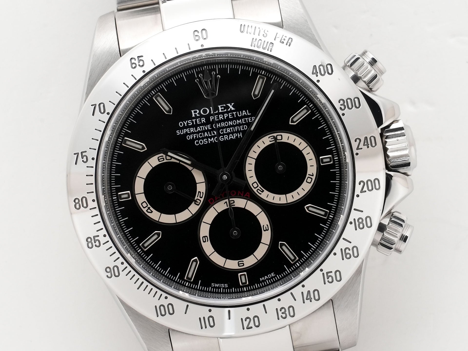 Rolex Daytona El Primero Ref. 16520 Stainless Steel Black Dial Used bp7okcp6