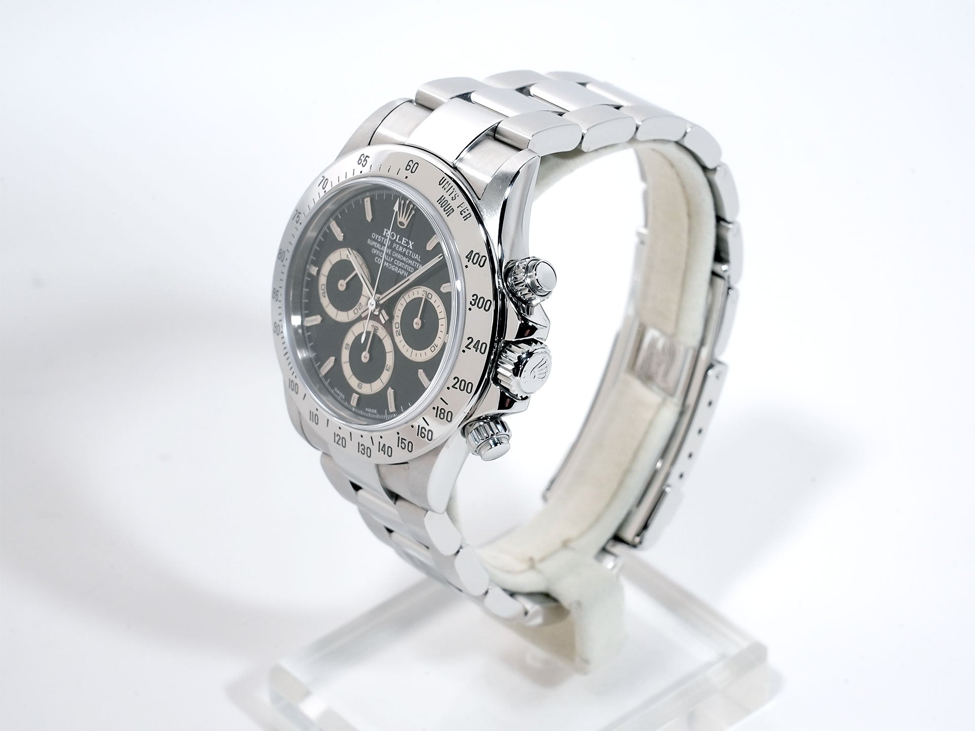 Rolex Daytona El Primero Ref. 16520 Stainless Steel Black Dial Used bp7okcp6