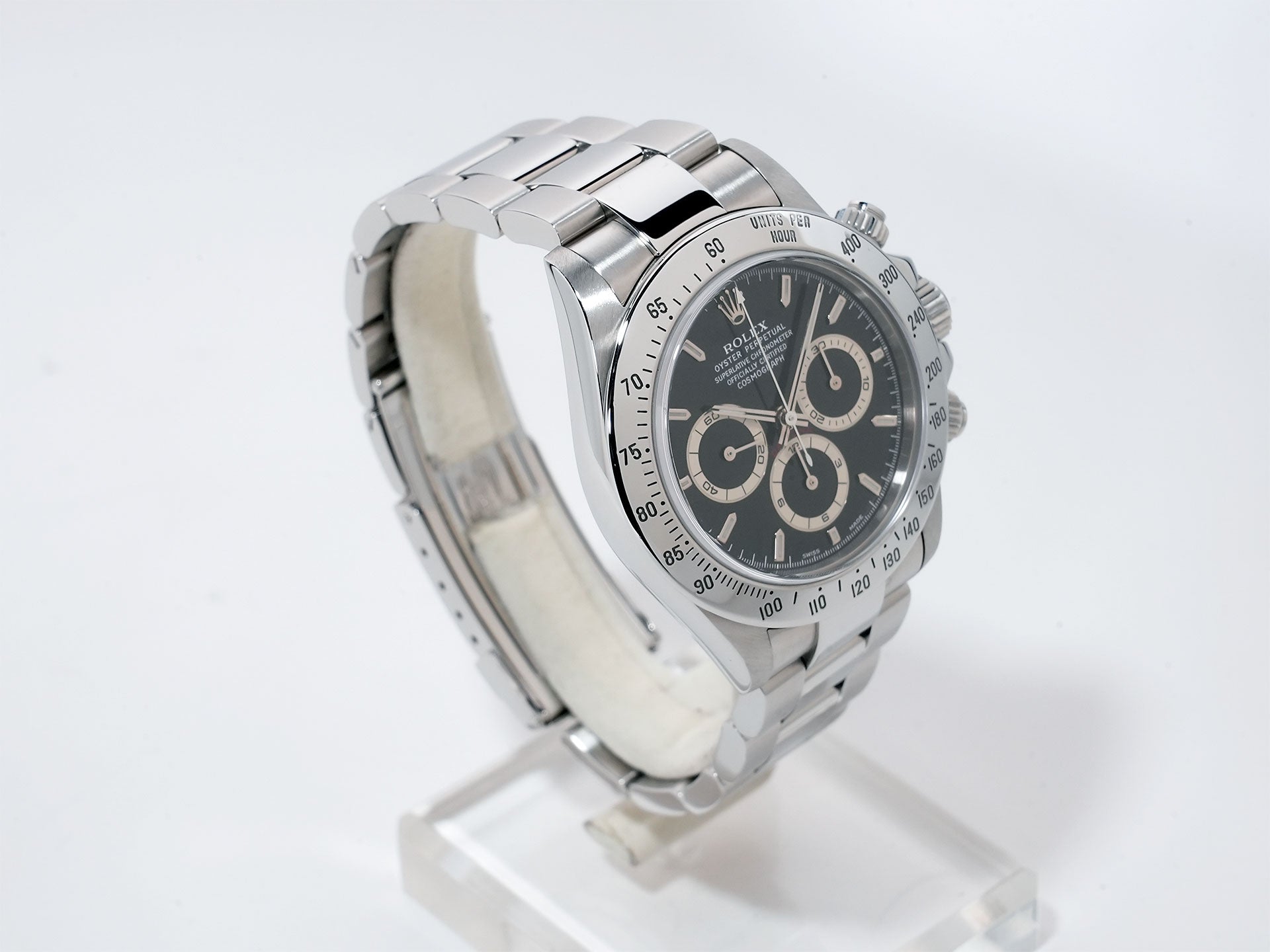 Rolex Daytona El Primero Ref. 16520 Stainless Steel Black Dial Used bp7okcp6