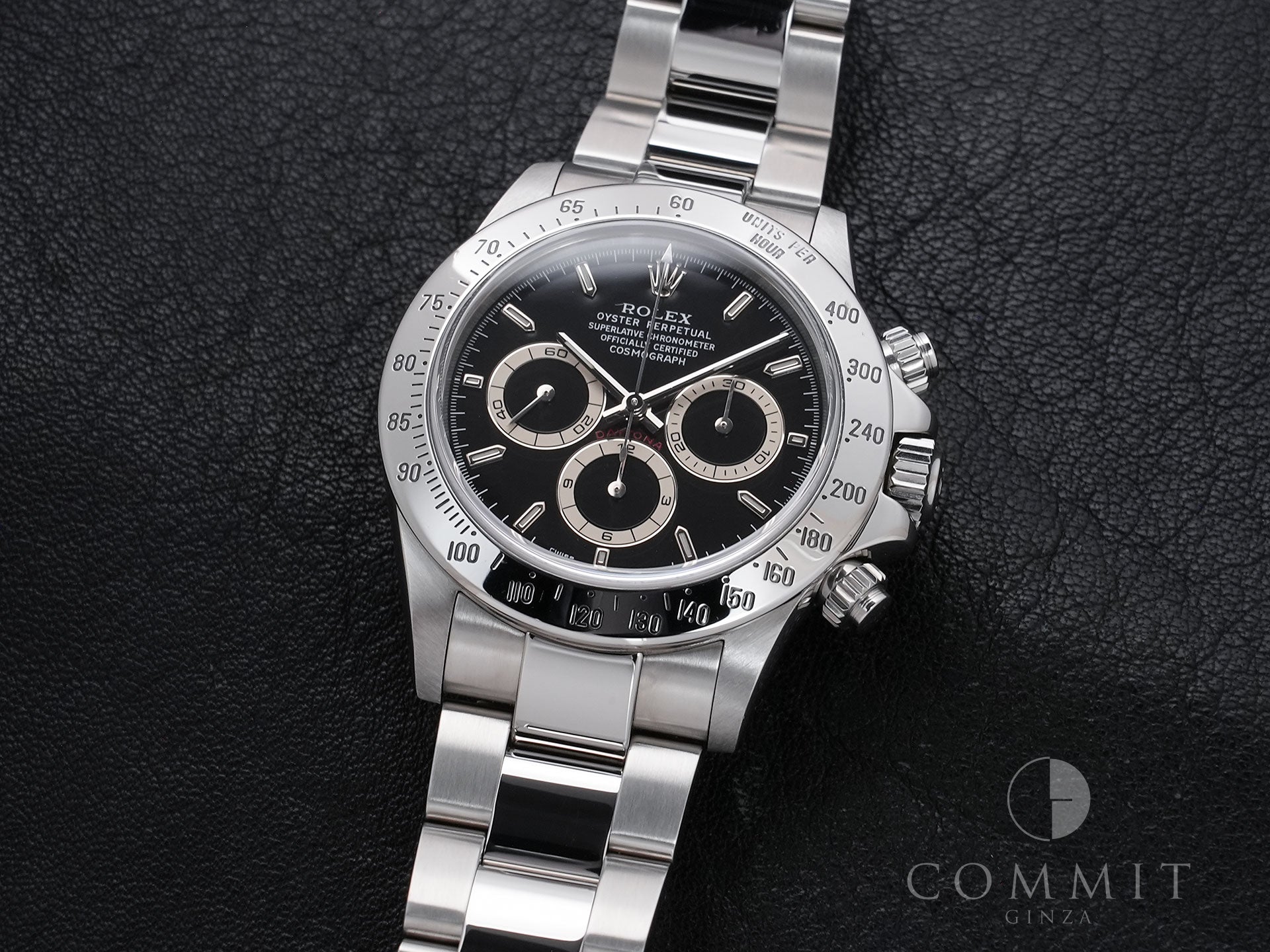 Rolex Daytona El Primero Ref. 16520 Stainless Steel Black Dial Used bp7okcp6