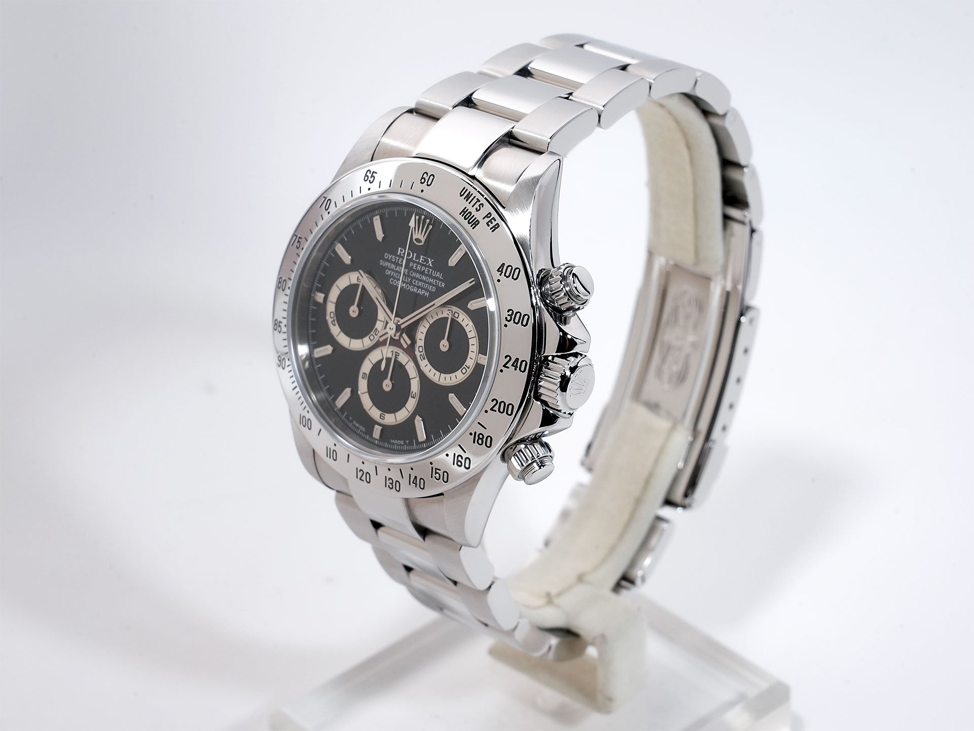 Rolex Daytona El Primero Ref. 16520 Stainless Steel Black Dial Used 7xeh2pku