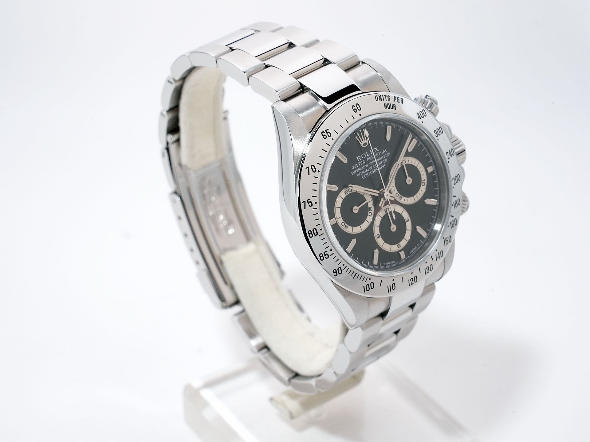 Rolex Daytona El Primero Ref. 16520 Stainless Steel Black Dial Used 7xeh2pku