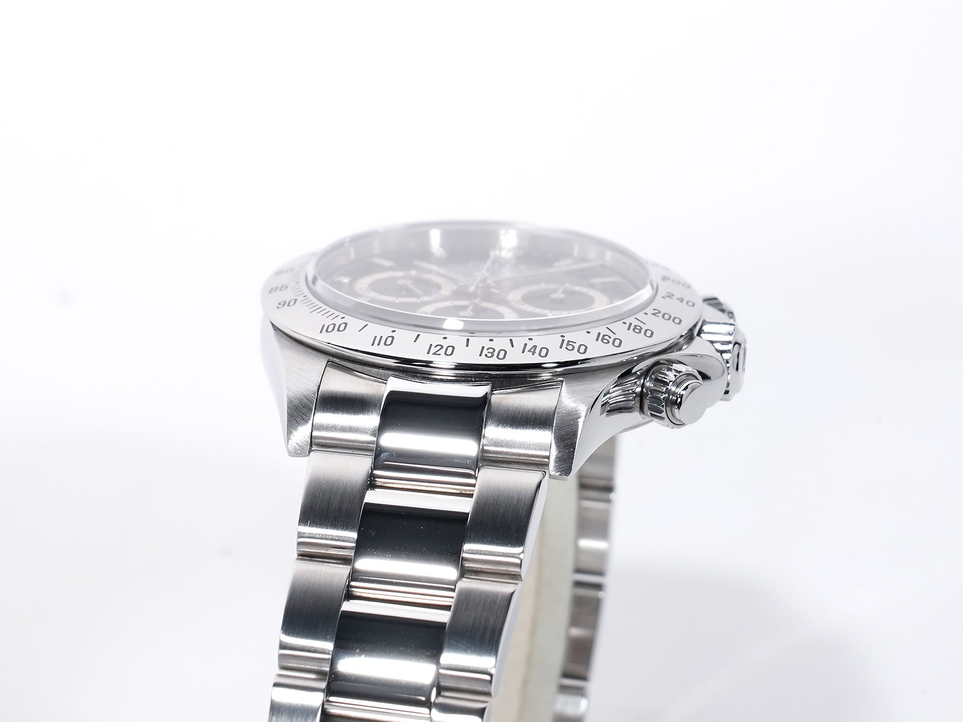 Rolex Daytona El Primero Ref. 16520 Stainless Steel Black Dial Used 7xeh2pku