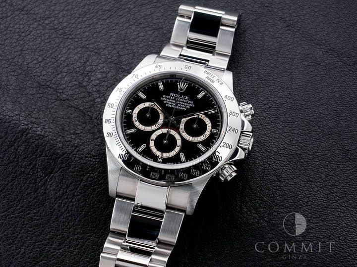 Rolex Daytona El Primero Ref. 16520 Stainless Steel Black Dial Used 7xeh2pku
