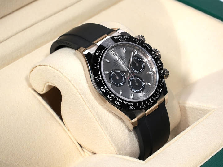 ロレックス デイトナ Ref.116519LN ホワイトゴールド スチールxブラック文字盤 美中古 jxmjuvzo